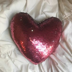 DROP!! Sequin two color heart